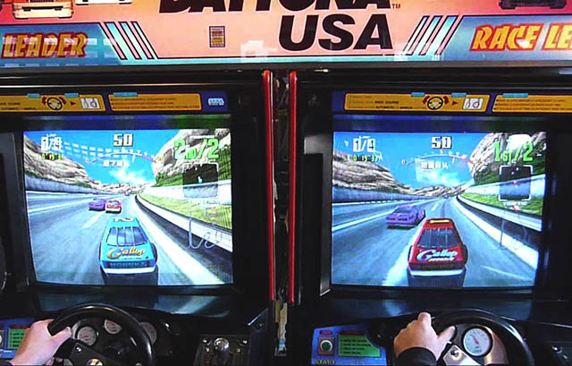 Daytona USA Twin Cabinet