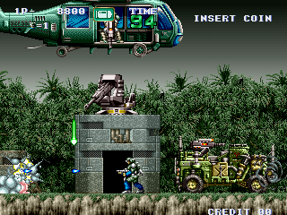 Gunforce Screenshot