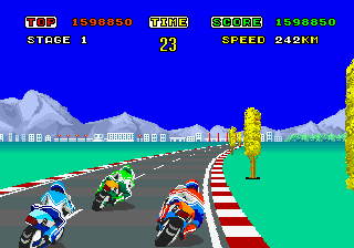 Hang-On Screenshot