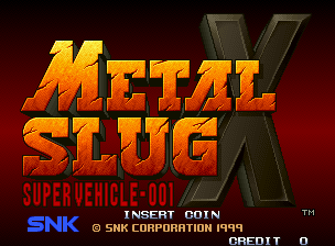 Metal Slug X