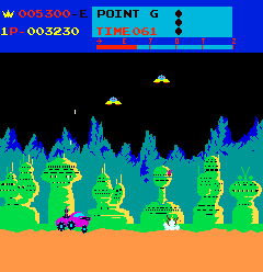 Moon Patrol Screenshot