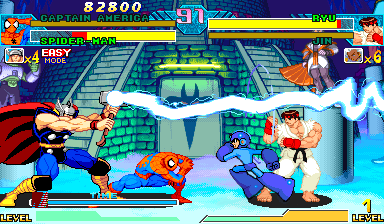 Marvel vs Capcom Screenshot