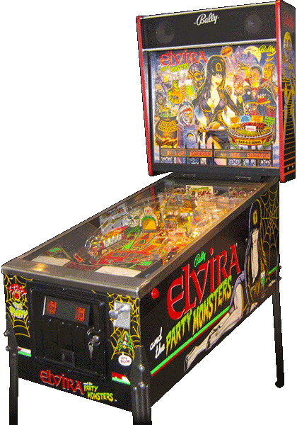 Elvira and the Party Monsters Pinball