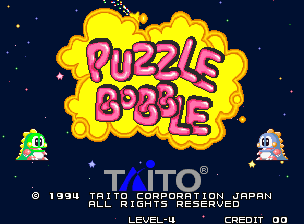 Puzzle Bobble - title