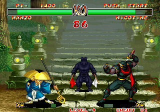 Samurai Shodown 2 Screenshot