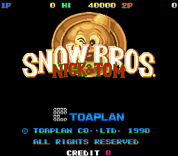 Snow Bros Title