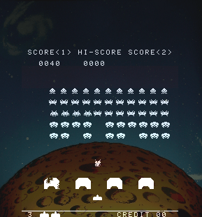 Space Invaders Screenshot